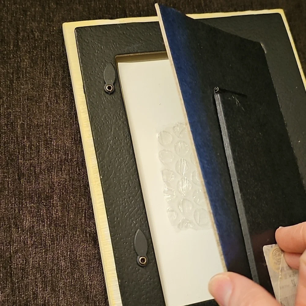 Young's Decorative Gold and Cream Photo Frame